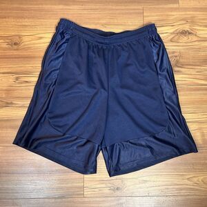 Lone Pro Mens Athletic Shorts L Navy Mesh Lined Basketball Gym